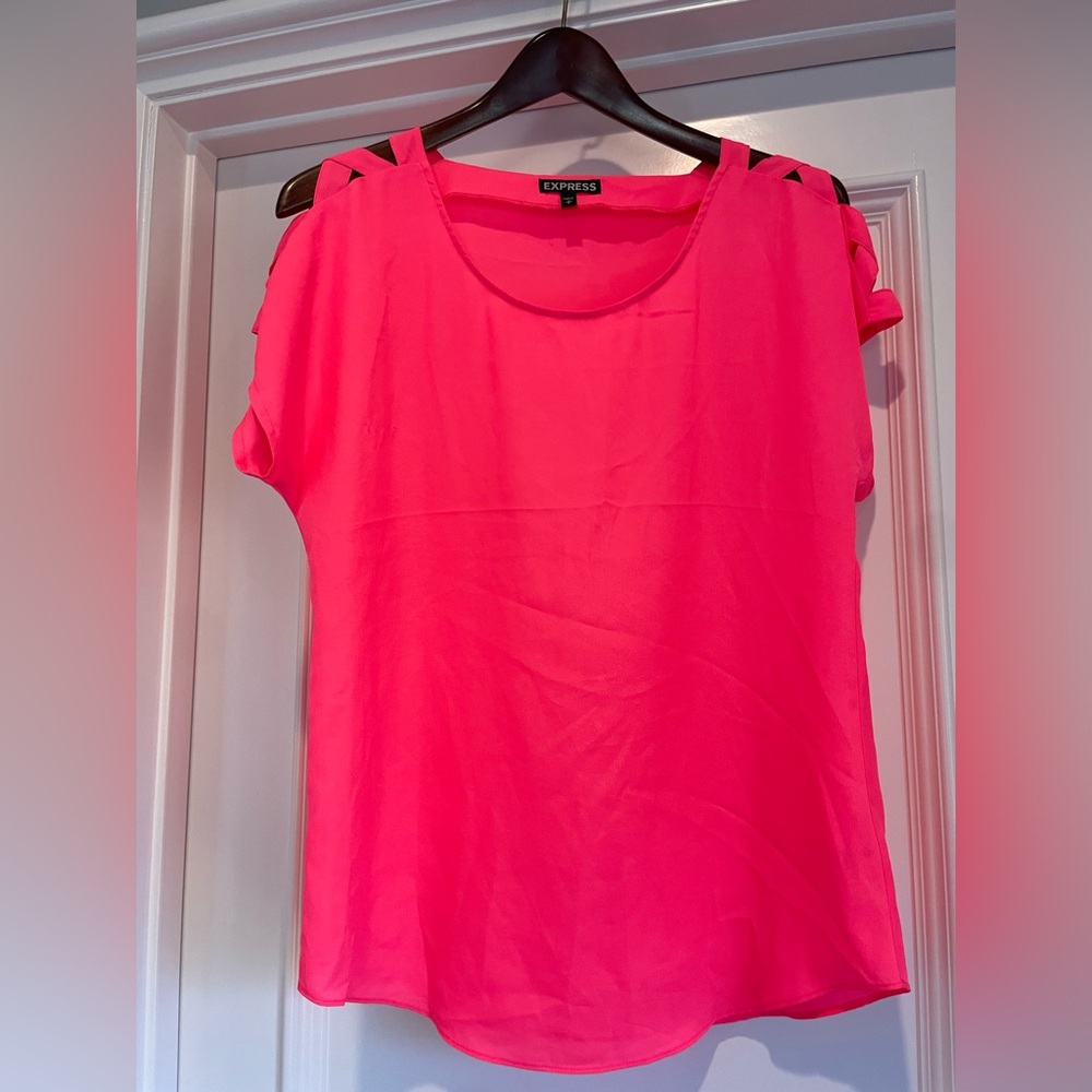 Express Blouse! Hot pink! Size: Small